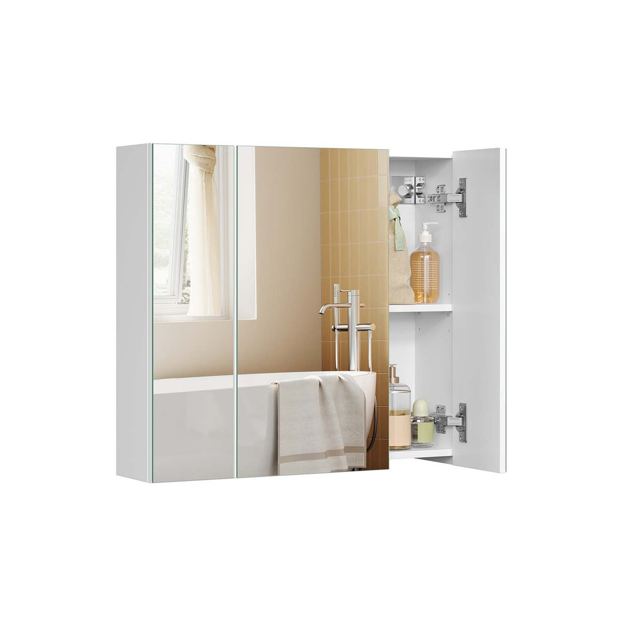 Armadio Parete Bagno Armadietto Per Bagno Con Specchio TaoHFE