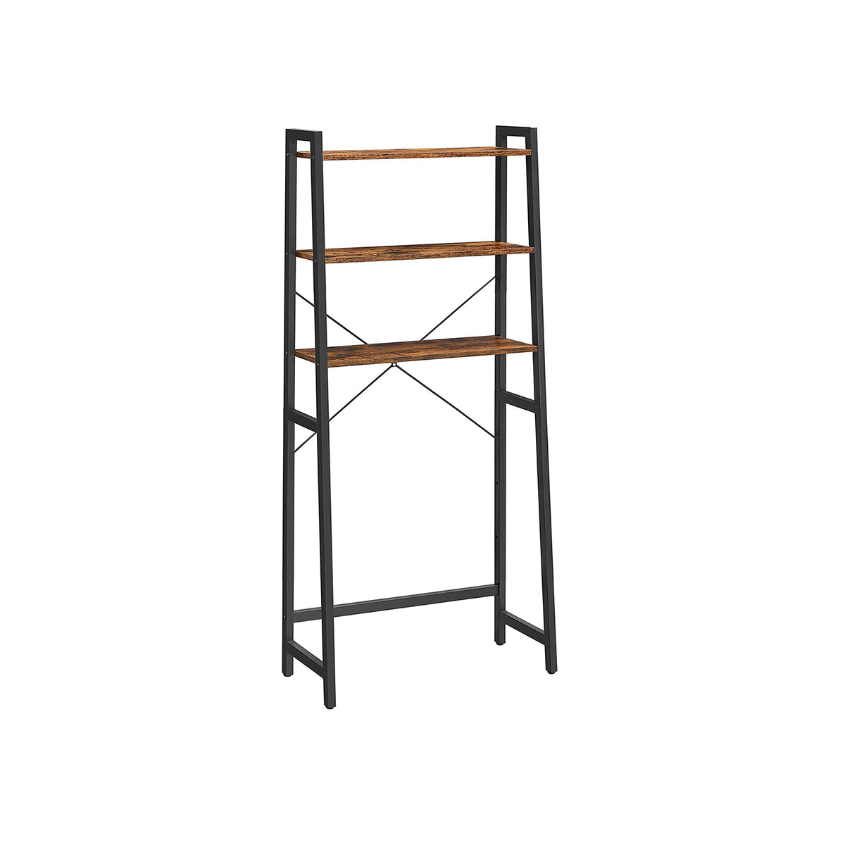 Scaffale Sopra WC 3 Ripiani Regolabile - Organizer Da Bagno Con Cassetti E Porta Carta Igienica