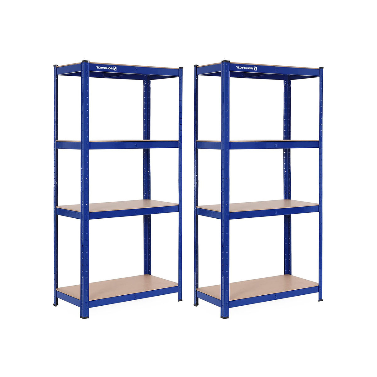 Land Guard Scaffale Metallico 5 Livelli 121,9x50,8x182,9 Cm | Ripiano In Acciaio Pesante, Carico 158,8 Kg Per Piano