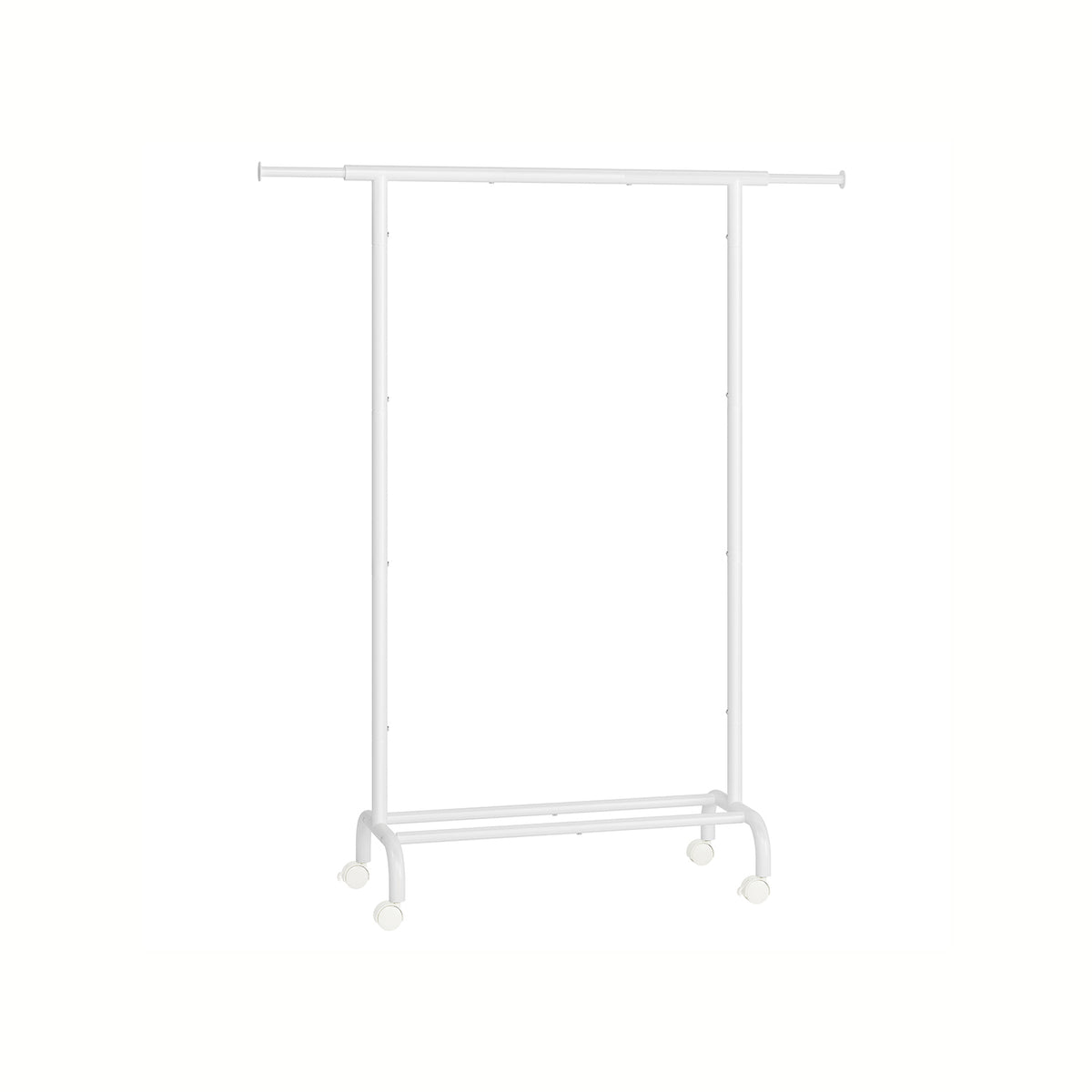 Appendiabiti Con Ruote Camabel - Regolabile In Larghezza E Altezza - Porta Abiti Con Freno - Carico 136kg - Foto 12