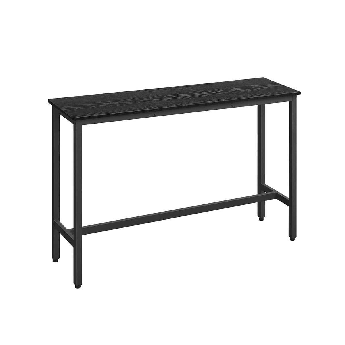 Tavolino Laterale VASAGLE - Comodino Industriale Con Scomparto, Marrone E Nero, 42x35x52cm - Foto 3