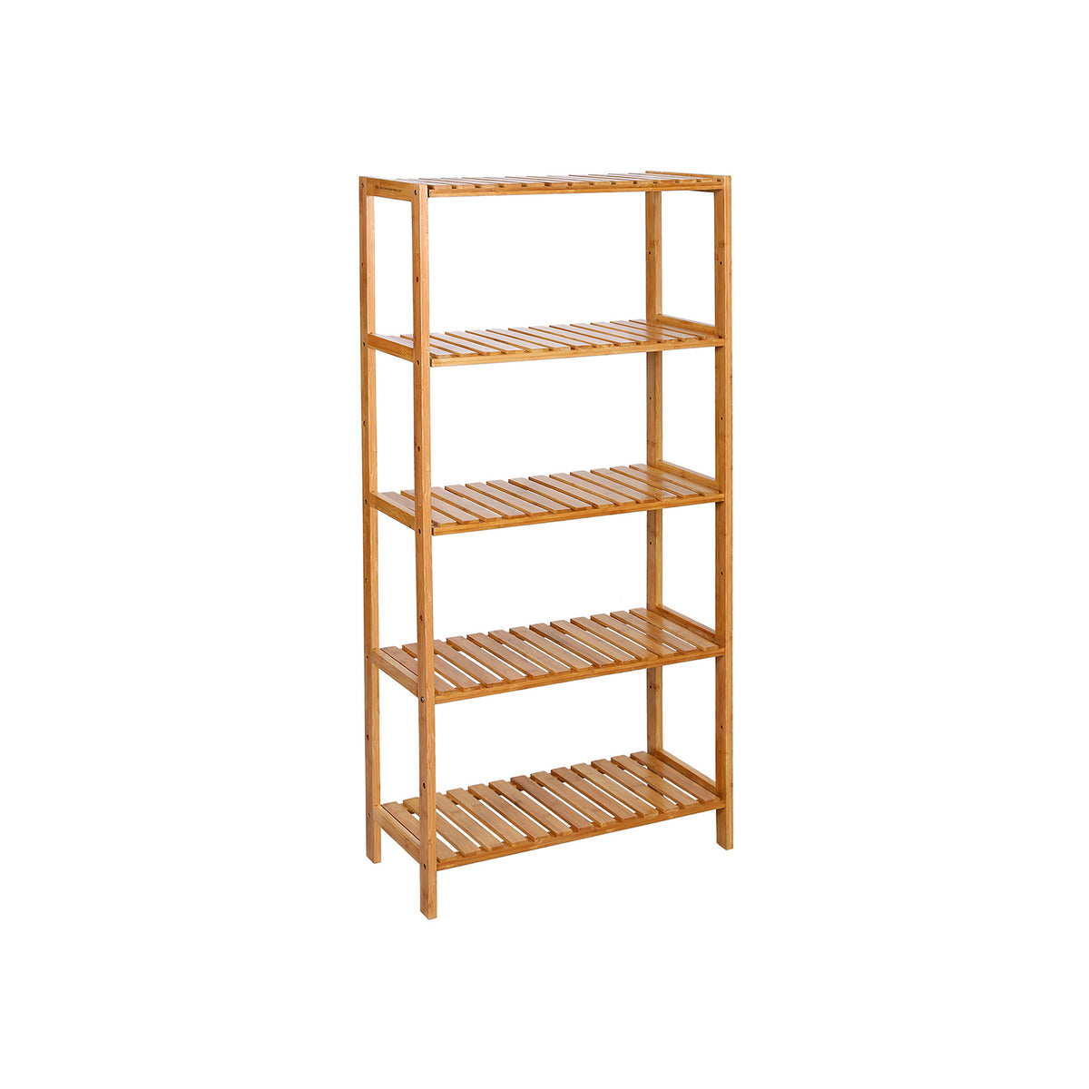 Relaxdays Scaffale Da Bagno In Bambù 7 Ripiani – Mobile Alto E Stretto 180x44x33 Cm – Per Bagno, Cucina, Dispensa – Marrone Naturale