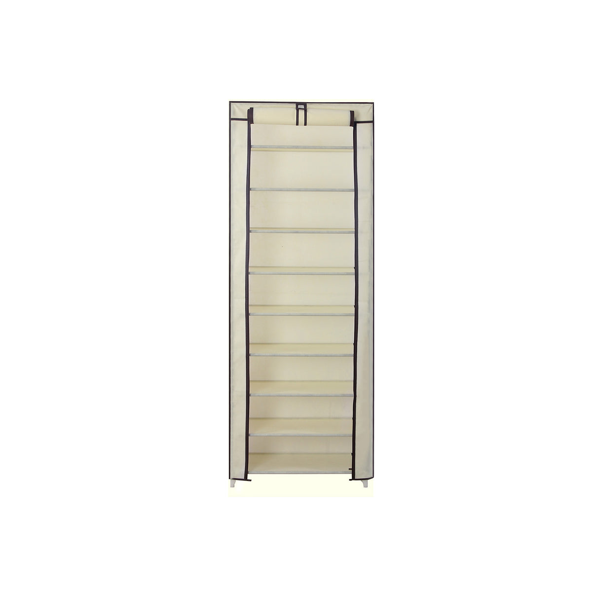 Scarpiera salvaspazio in TNT tessuto 9 ripiani mobile per scarpe 60X30X160 CM Scarpiera salvaspazio in TNT tessuto 9 ripiani mobile per scarpe 60X30X160 CM