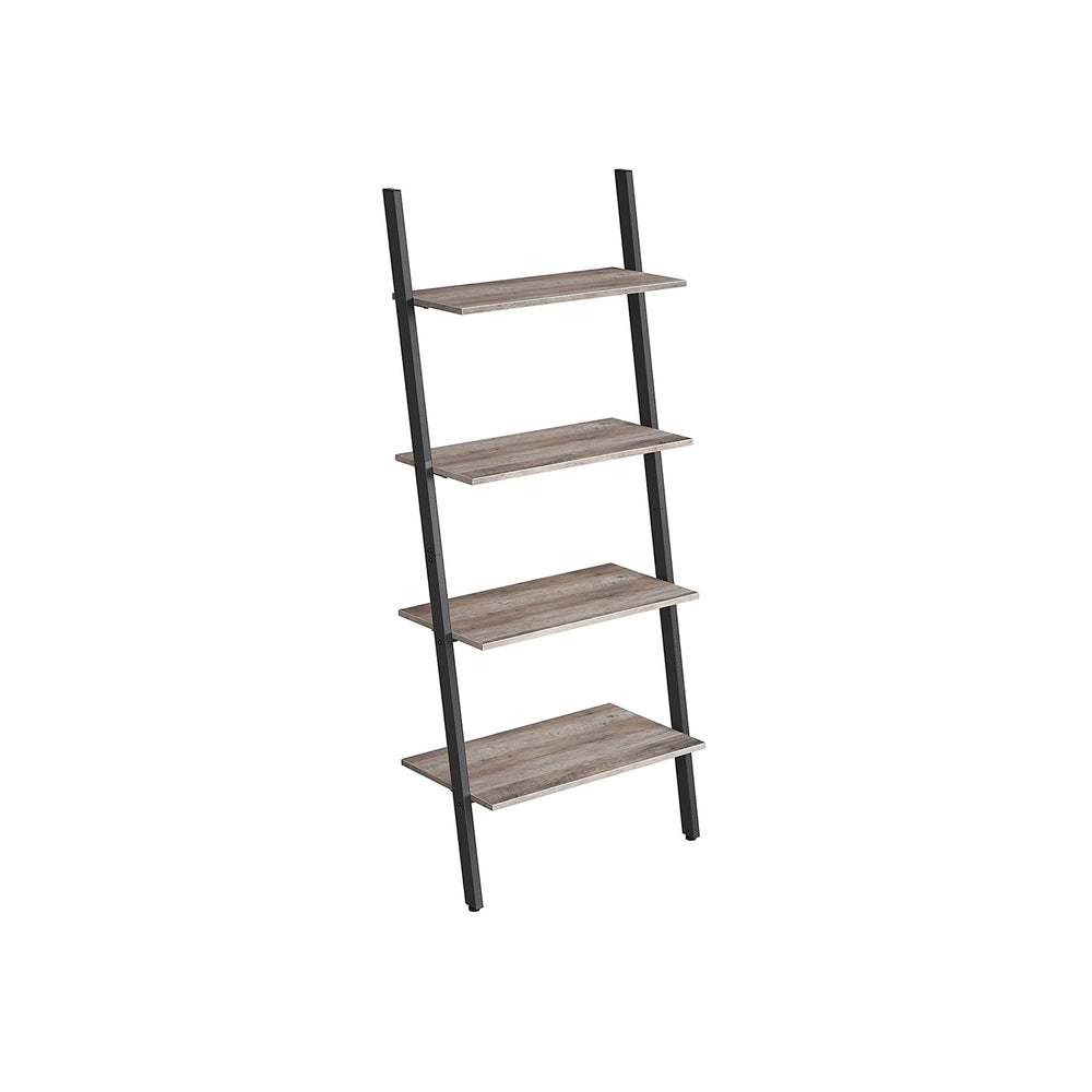 HOOBRO Scaffale A Scala 4 Ripiani - In Metallo E Vetro | 38x22x107cm | Dorato | Per Bagno, Soggiorno - Foto 10