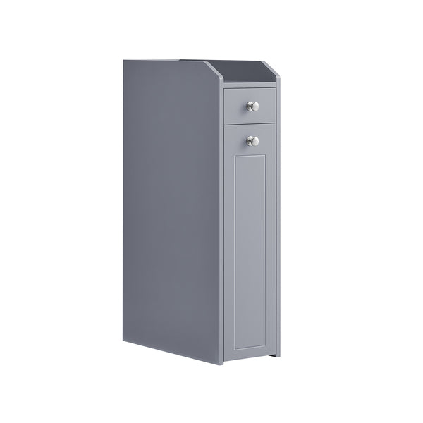 Mobile da Bagno con Cassetti Grigio Tortora