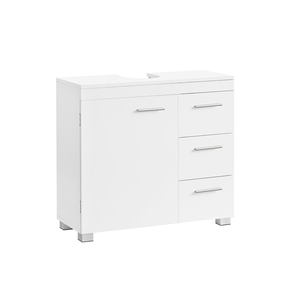 Mobile Sottolavabo per Bagno 30 x 70 x 64 cm Bianco
