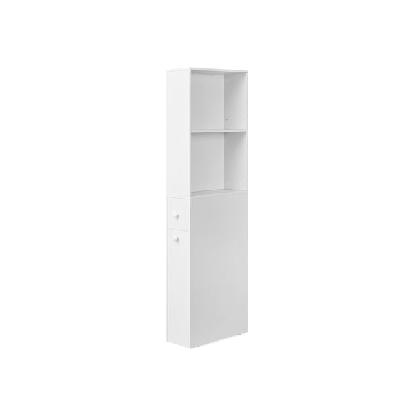 Mobile da Bagno Alto Bianco Classico