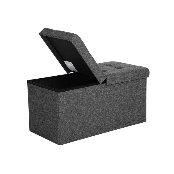 Cassapanca in Simil Lino 80 L