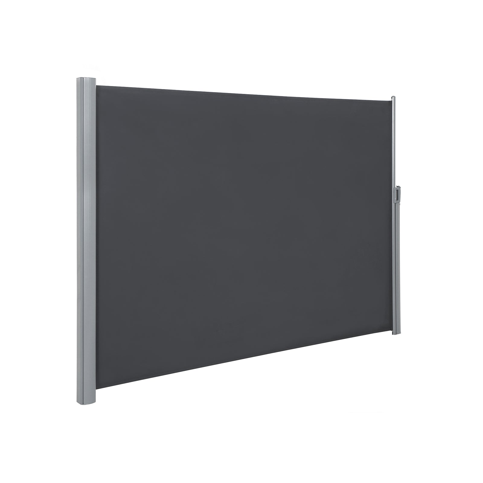 Tenda da Sole Laterale in Lega di Alluminio Estensibile 200 x 400 cm Antracite