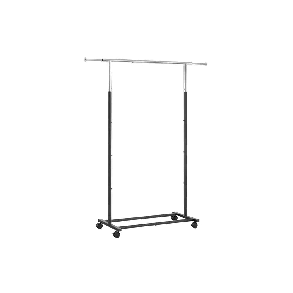 RELAX4LIFE Stand Appendiabiti con Ruote e Attaccapanni, Scarpiera Multifunzionale, Altezza RELAX4LIFE Stand Appendiabiti con Ruote e Attaccapanni, Scarpiera Multifunzionale, Altezza