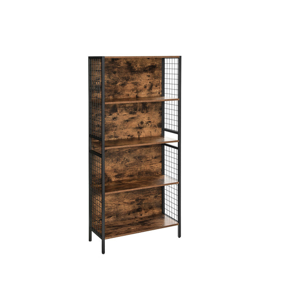 Libreria a 4 Ripiani con Ganci