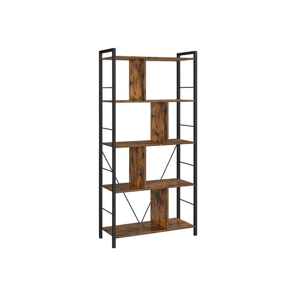 Libreria, Scaffale Portaoggetti a 5 Ripiani