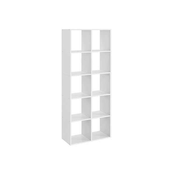 libreria, scaffale per 10 cubi, scaffale per soggiorno