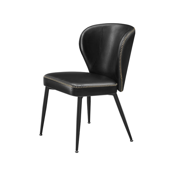 EKHO Collezione - Sedia da Pranzo Nero Inchiostro
