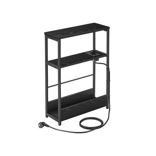 Tavolino con Multipresa Nero