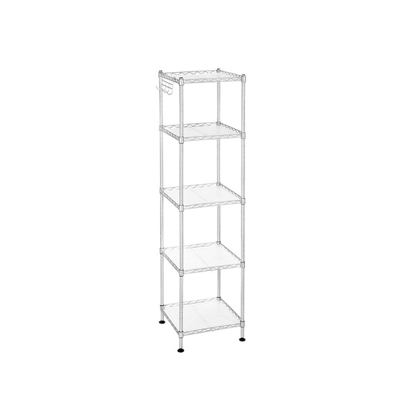 Scaffale da Bagno Color Argento