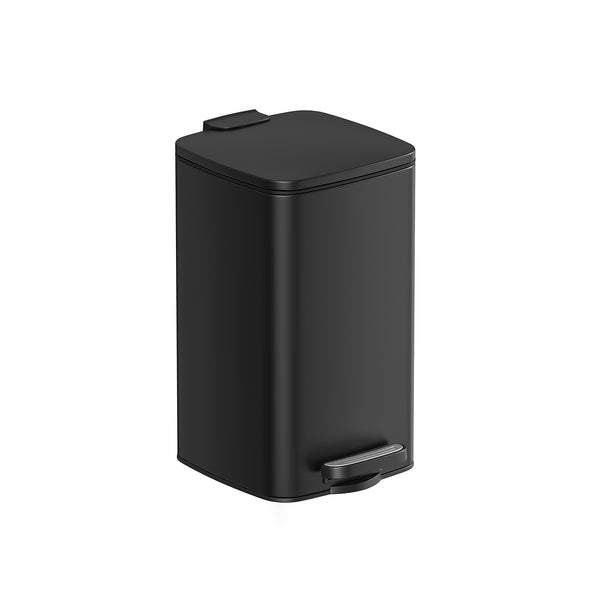Pattumiera da Bagno da 8L Nero