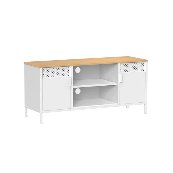 Mobile Porta TV Colore Rovere e Bianco
