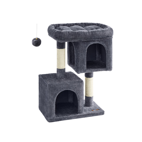 Albero per Gatti 74 cm Grigio Fumo