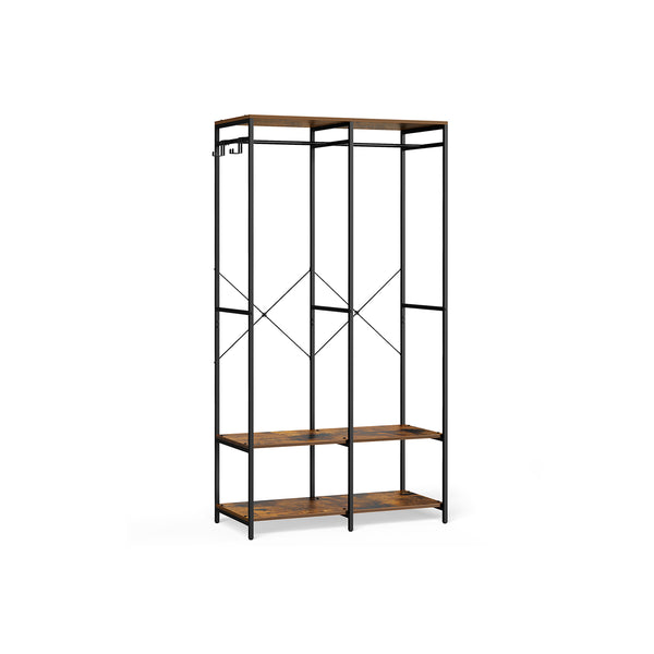 Guardaroba Portatile 40 x 94,5 x 180 cm Marrone Vintage
