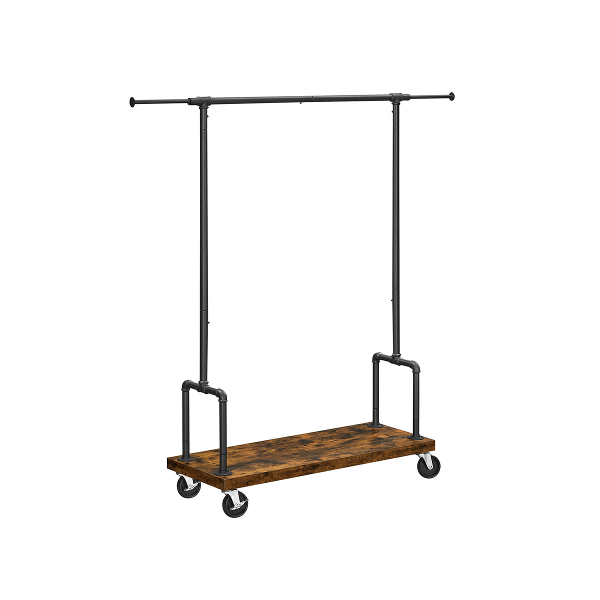 Appendiabiti Pieghevole Su Ruote - Organizer Per Abiti Portatile - Standard E Trendy