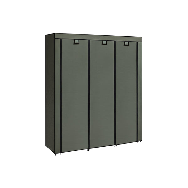Armadio in Tessuto 45 x 150 x 175 cm Verde Salvia