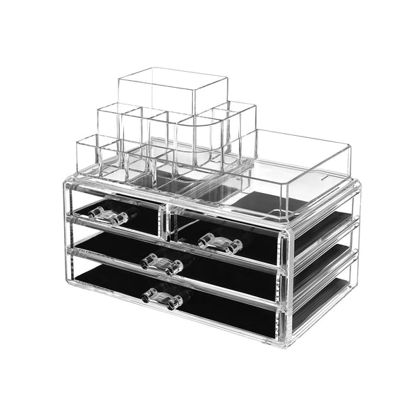 Organizzatore Cosmetici Acrilico Trasparente