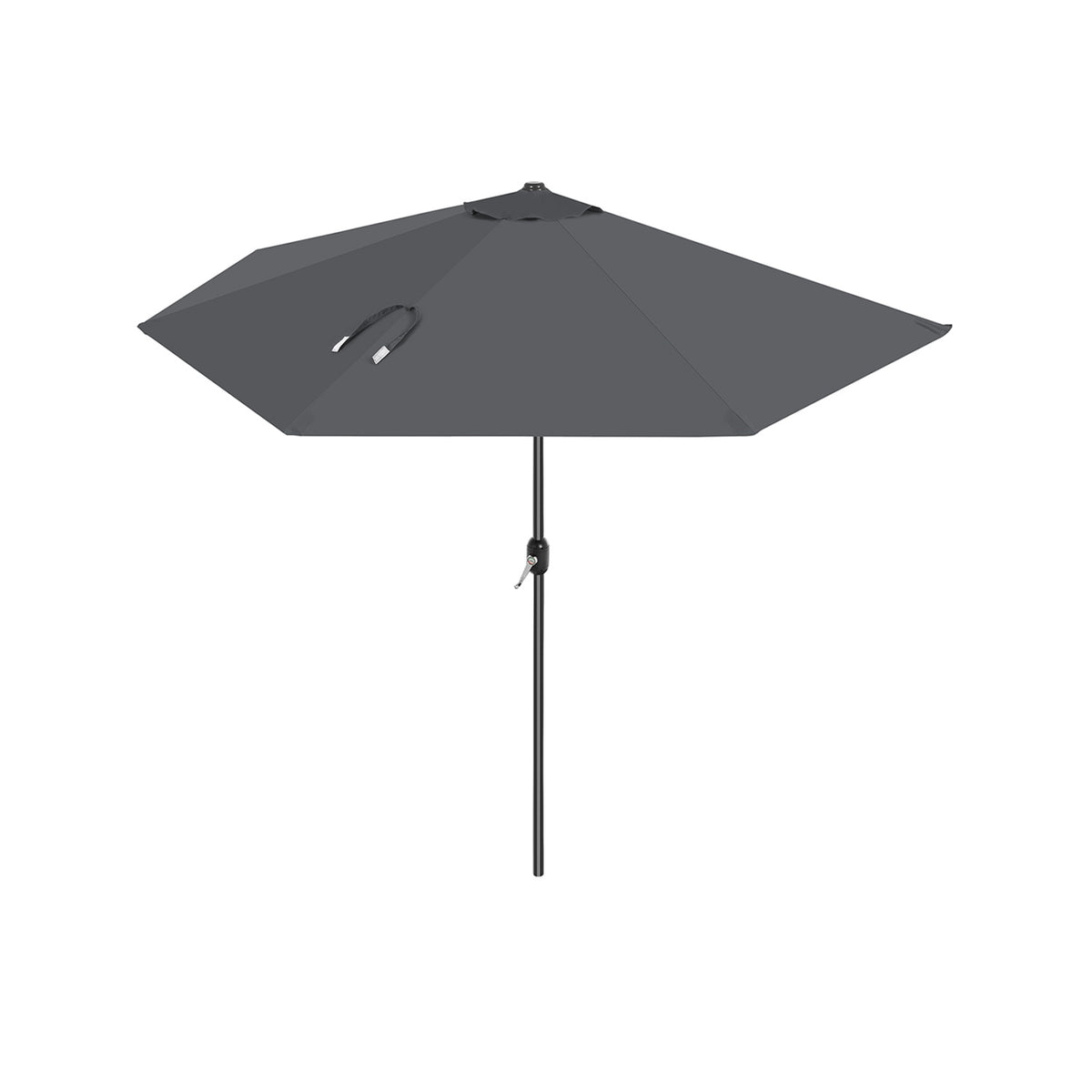 VidaXL Ombrellone da Esterni Palo in Alluminio 460x270cm Grigio Talpa | Leroy Merlin