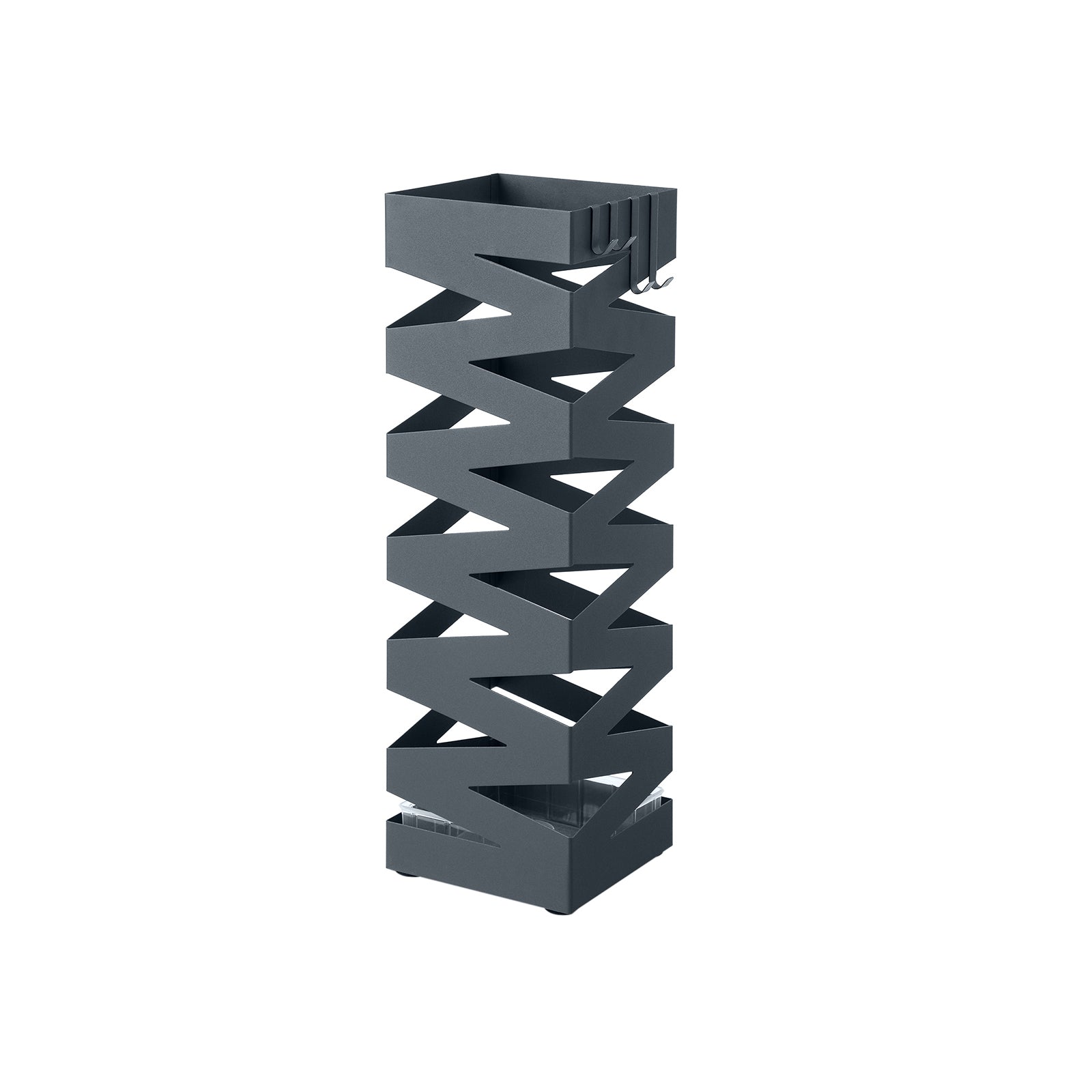 Portaombrelli Blim Grigio - Design Pratico Per Ingresso O Ufficio 24x26x55 Cm - Foto 3